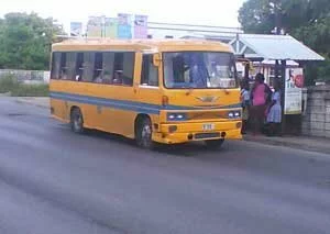 Barbados mini-bus