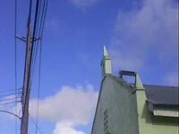 miniature Obelisk on the roofs of Churches in Barbados