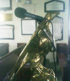 Phoenix bird in Barbados Church