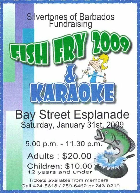Silvertones of Barbados Fundraising Fish Fry