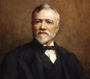 Philantropist Andrew Carnegie