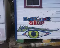 All seeing eye - Barbados graffiti